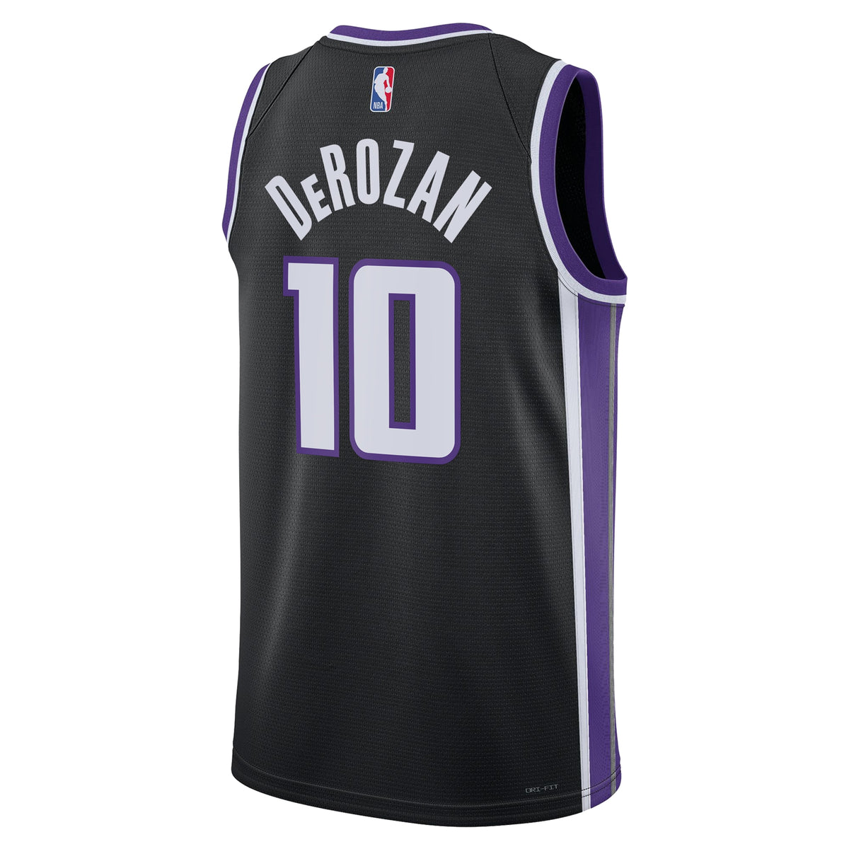 Sacramento Kings Nike Icon Edition Swingman Jersey - Black - DeMar DeRozan - Unisex
