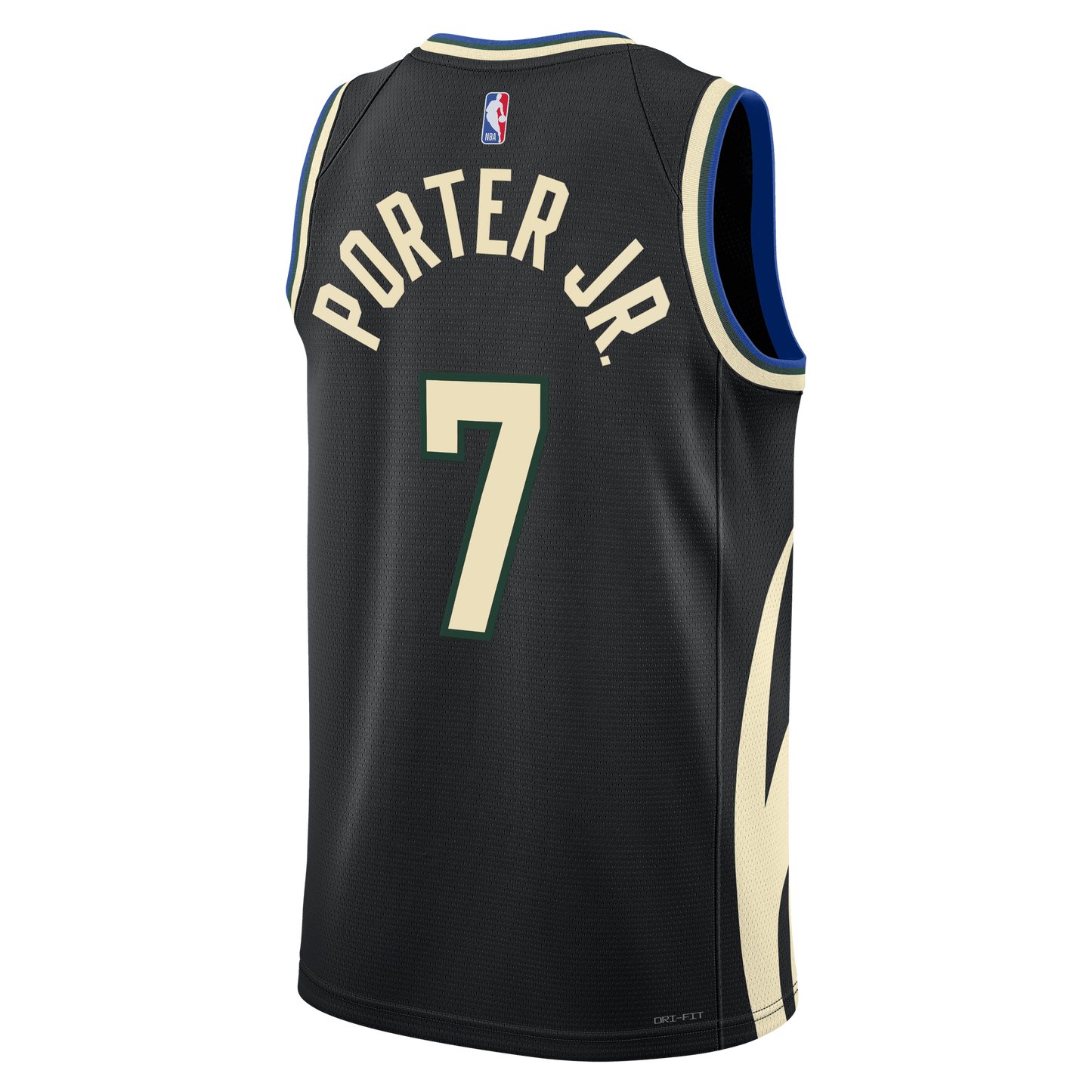Milwaukee Bucks Jordan Brand Statement Edition Swingman Jersey - Hunter Green - Kevin Porter Jr. - Unisex