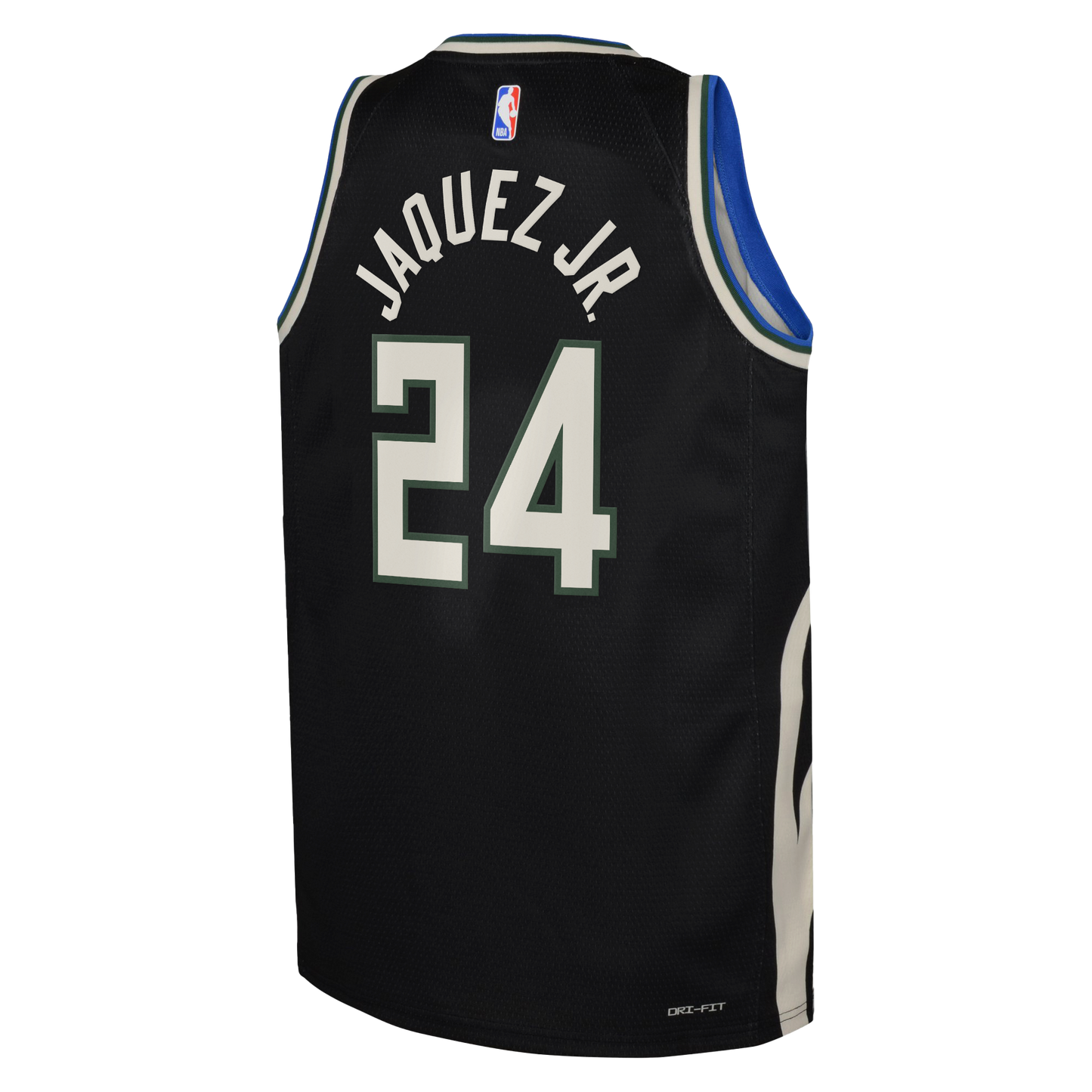 Milwaukee Bucks Jordan Brand Statement Edition Swingman Jersey - Hunter Green - Jaime Jaquez Jr. - Youth