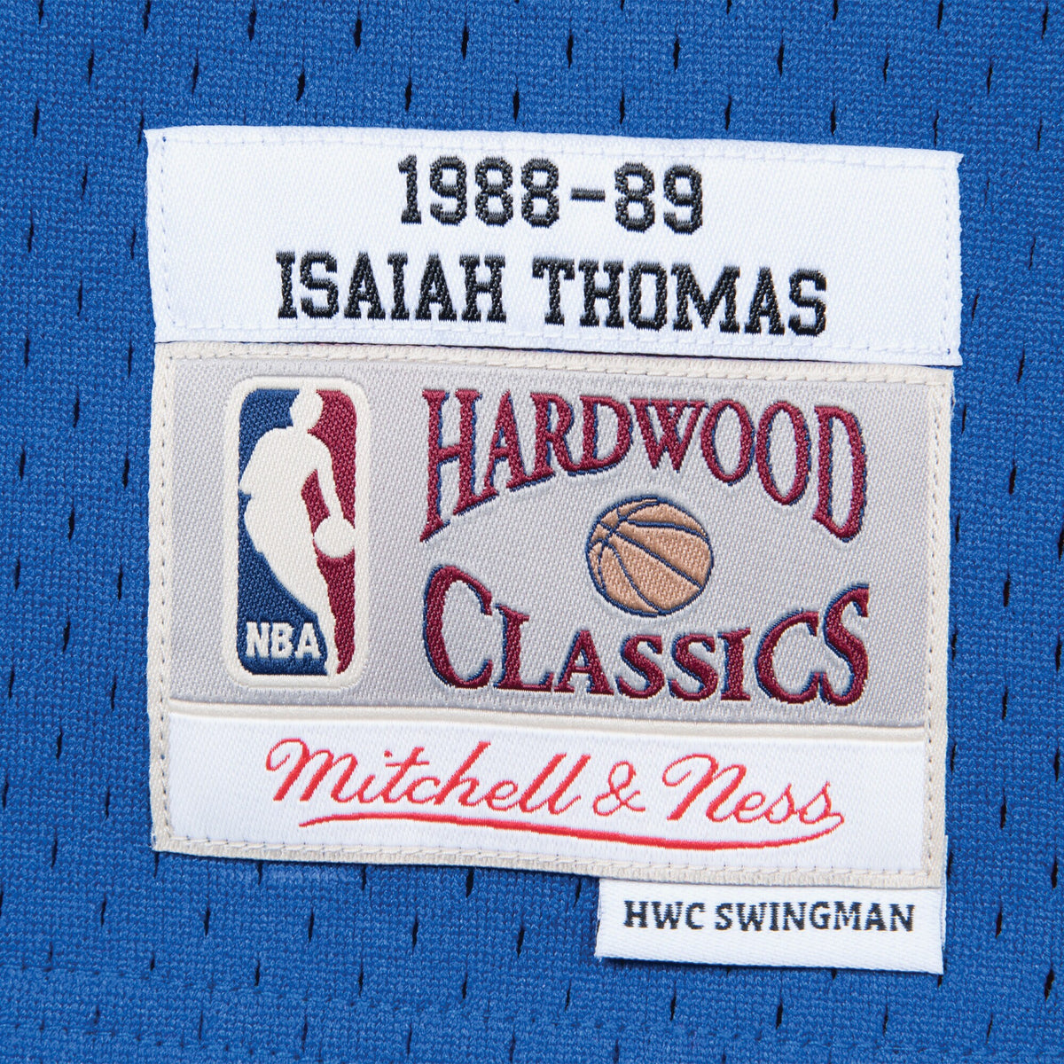 Detroit Pistons Mitchell & Ness Swingman Jersey Road Isiah Thomas 1988-89